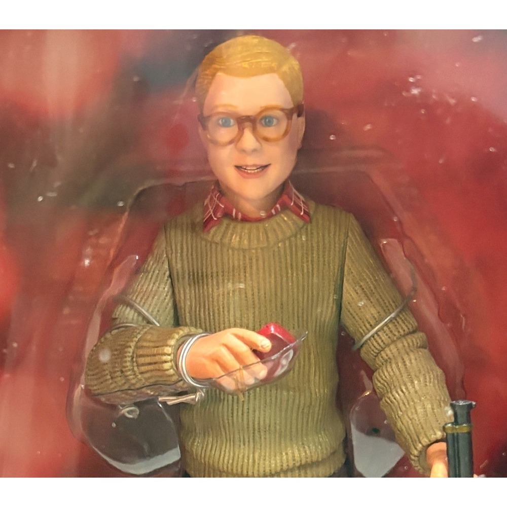 NECA A Christmas Story Ralphie 10" Talking Figure NEW Unopened Box Accessories